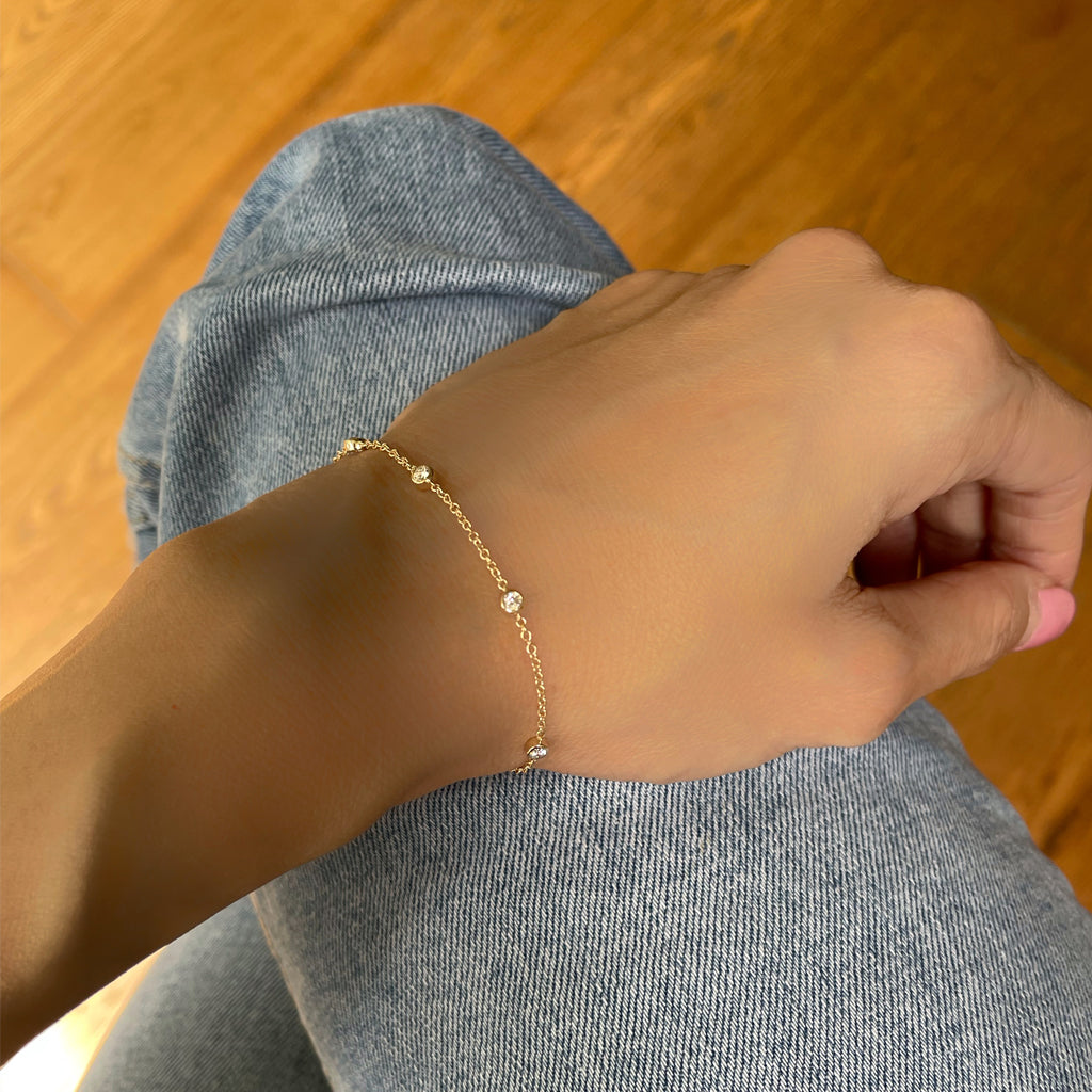 Distance Diamond bracelet – Lula J Jewelry