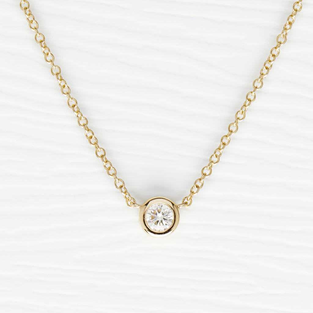 Tiff Diamond necklace – Lula J Jewelry - Main Image