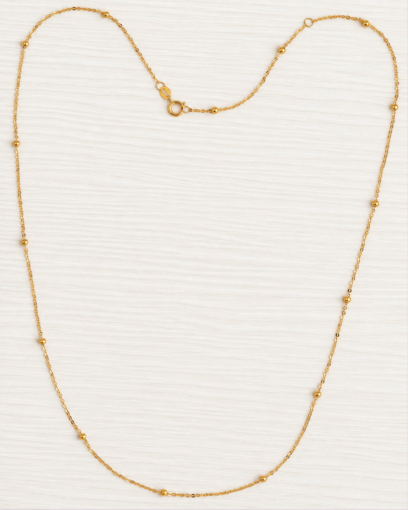 Lula Beaded chain (18K)