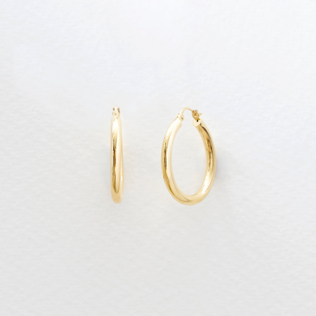 Cleo BIG hoops (18K)