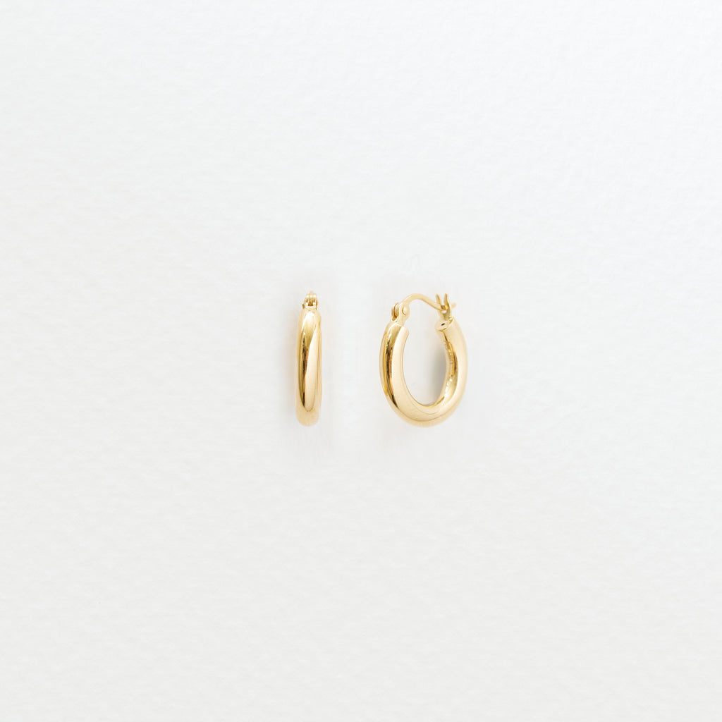 Cleo hoops (18K)