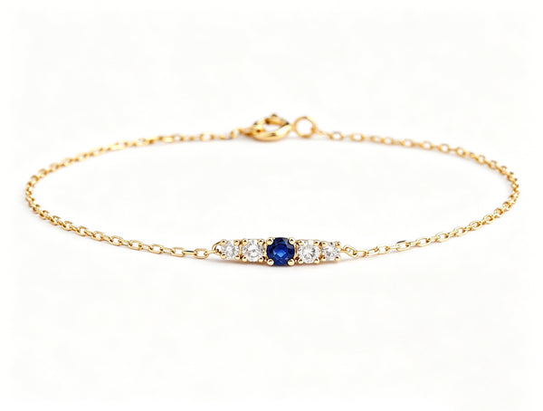 Destiny bracelet (Blue Sapphire)