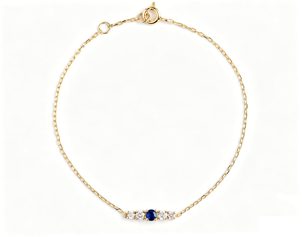 Destiny bracelet (Blue Sapphire)