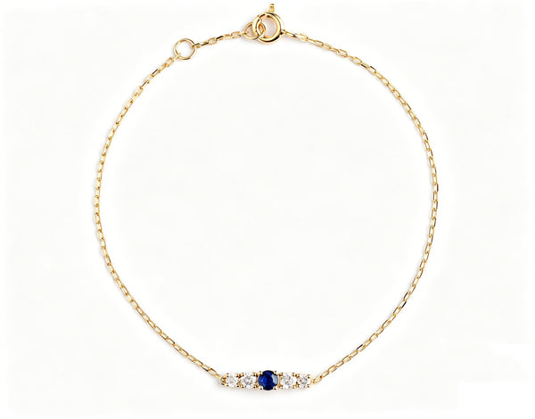 Destiny bracelet (Blue Sapphire)