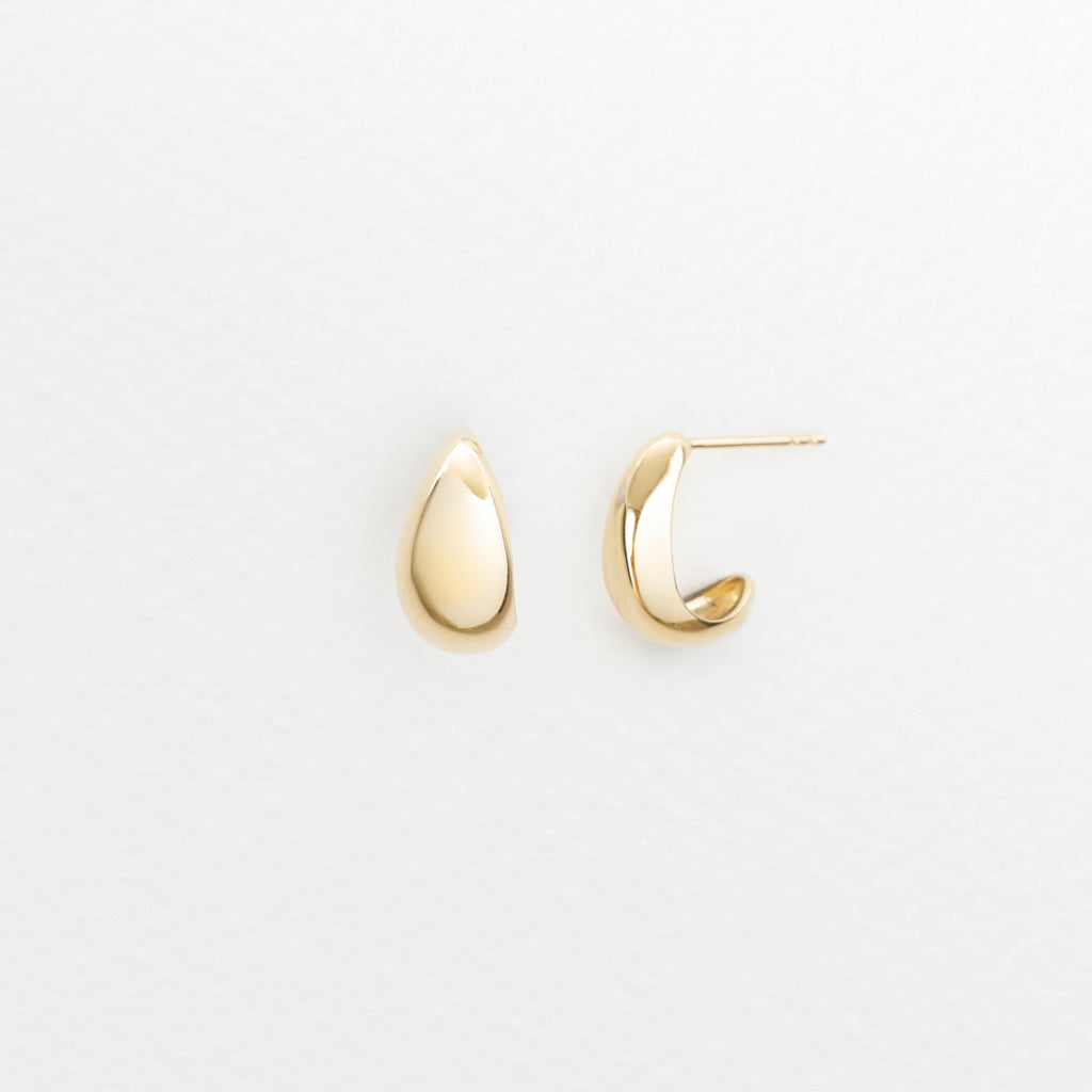 Lula Domed Earrings (18K)