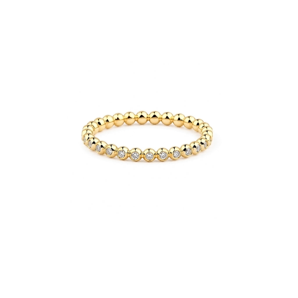 Lula Beaded Eternity ring (9K)