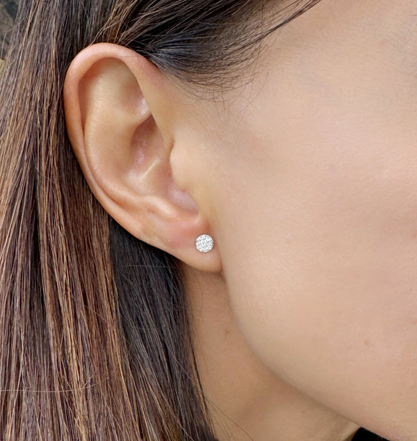 Shimmer Diamond earrings