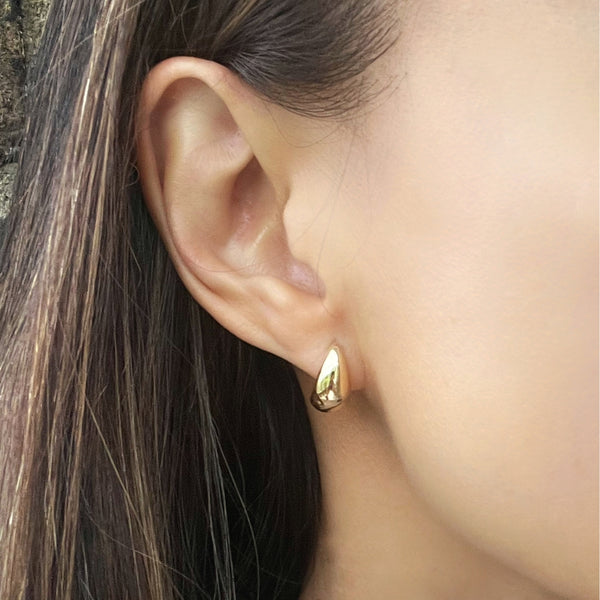 Lula Domed Earrings (18K)