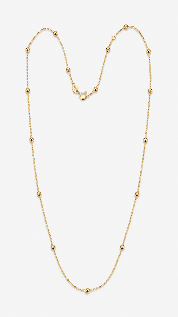 Lula Beaded chain (18K)