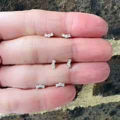 Trio Diamond studs