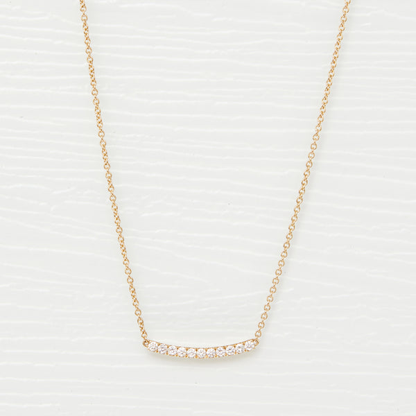 Bar Diamond necklace